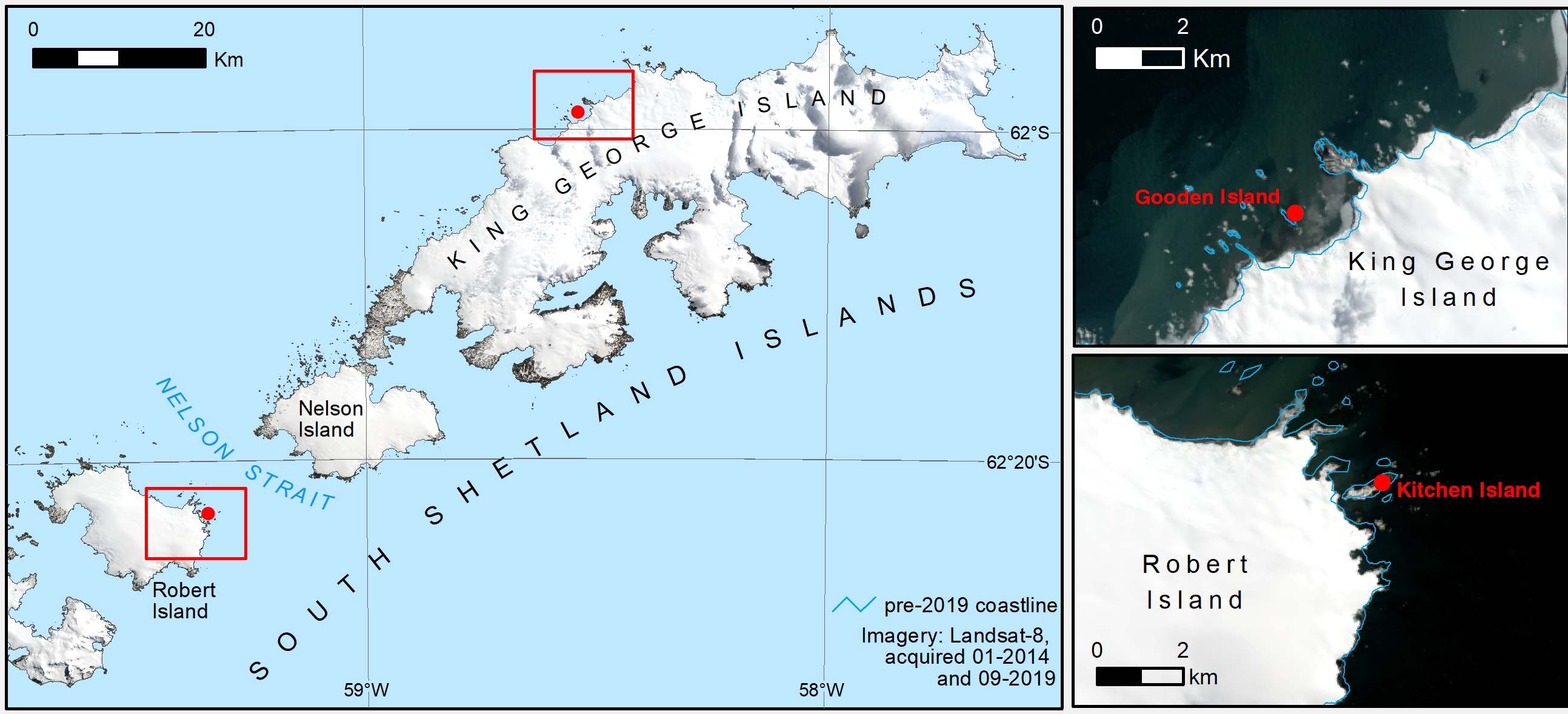 Changes to Place Names in the South Shetland Islands