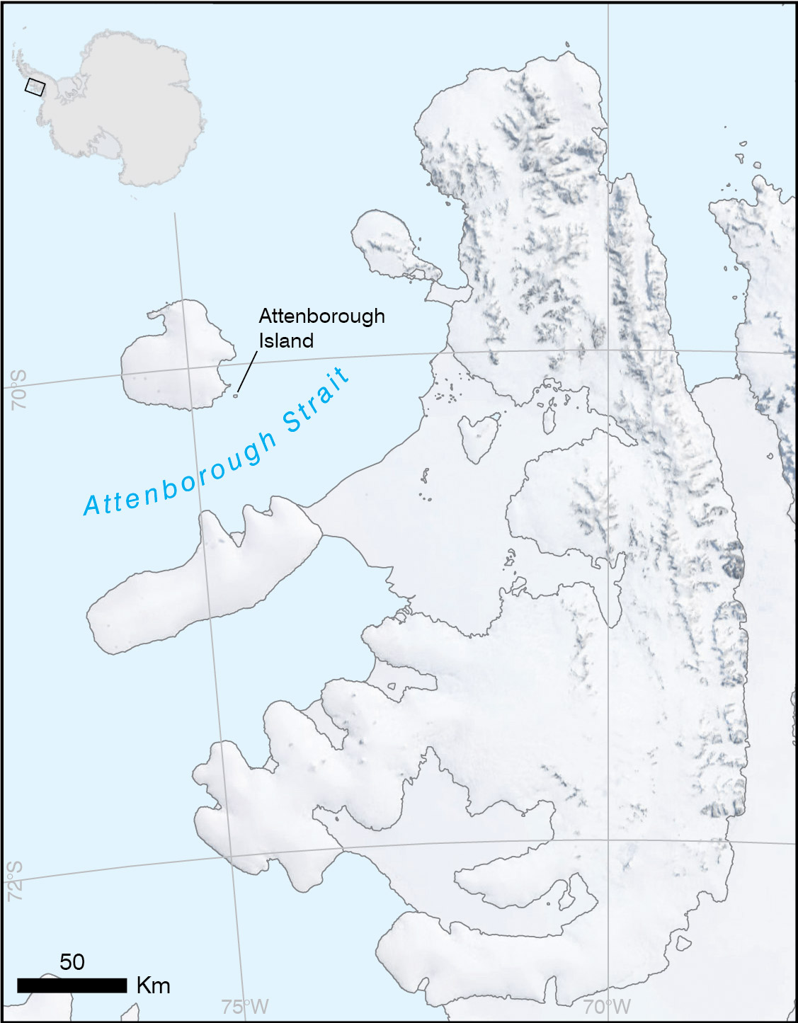 Place names for Sir David Attenborough and Susan Attenborough
